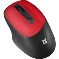 Мышь Defender Feam MM-296 (черный/красный) фото 1